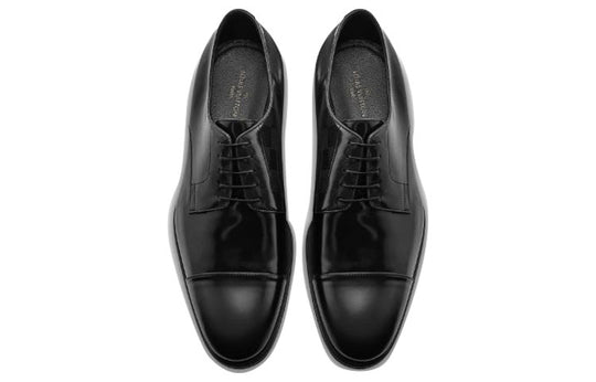 LOUIS VUITTON Minister Derby Shoes 'Black' 1A5V0Z