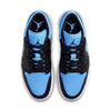 Air Jordan 1 Low 'Black University Blue' 553558-041