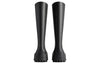 (WMNS) Balenciaga Bulldozer Rainboots 'Black Rubber' 775969W1SA11000
