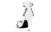 (WMNS) Balenciaga Cagole 110mm Sandals 'White Arena Lambskin' 743057WAD4E9081