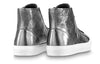 LOUIS VUITTON Tattoo Ankle Sneakers 'Silver Plaid Monogram' 1A90F1