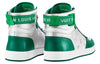 LOUIS VUITTON Rivoli Ankle Sneakers 'Silver Green' 1A9J6F