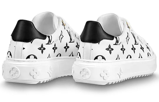 (WMNS) LOUIS VUITTON LV Time Out Sneakers Black/White 1A87NF
