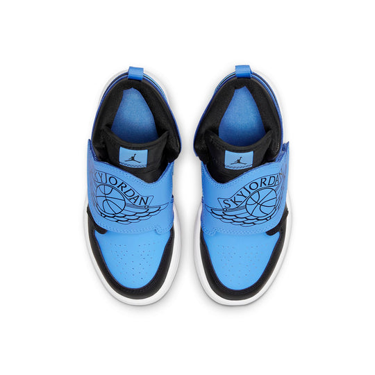 (PS) Air Jordan Sky Jordan 1 'Black Blue' BQ7197-041
