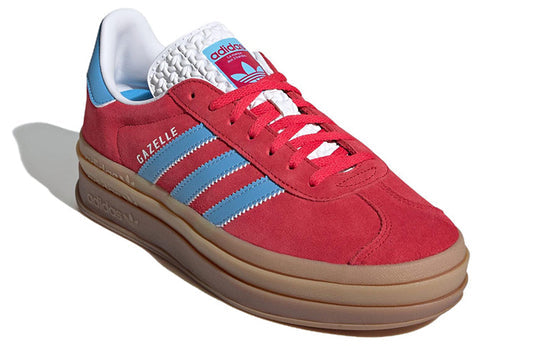 (WMNS) adidas Gazelle Bold 'Active Pink Blue Burst' IE0421
