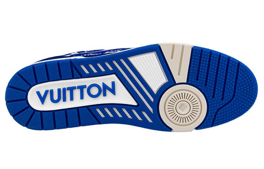 LOUIS VUITTON LV Trainer Sneakers 'Cobalt Blue Monogram' 1ABFRQ