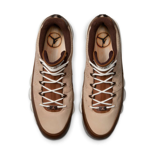 Air Jordan 9 Retro Low Golf 'Happy Life Wood Woodgrain' FN6929-200