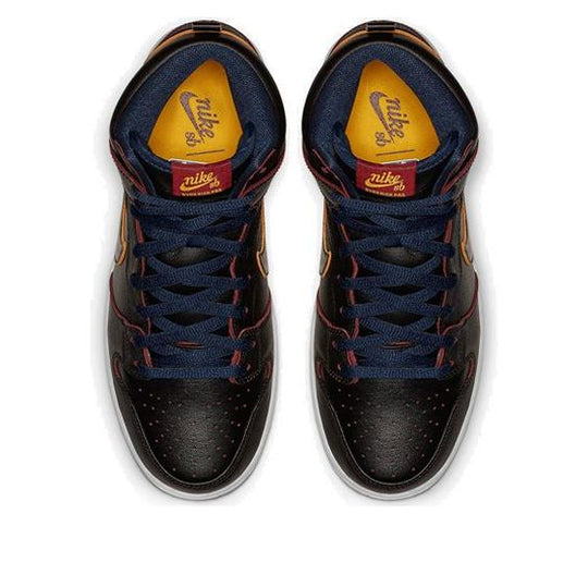 Nike x NBA SB Dunk High 'Cleveland Cavaliers' BQ6392-001