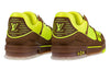 LOUIS VUITTON Trainers 'Neon Yellow with Brown' 1A8Z6I