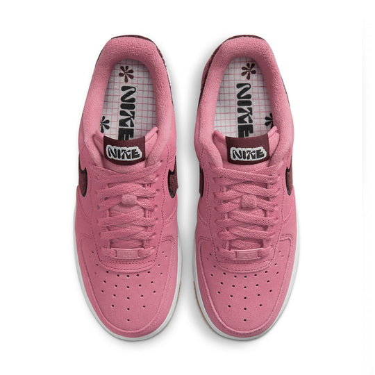 (WMNS) Nike Air Force 1 Low '07 SE 'Desert Berry Gum Fleece' DQ7583-600
