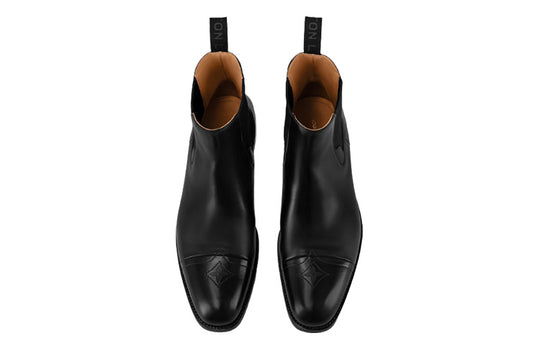 LOUIS VUITTON Chelsea Ankle Boots 'Black' 1AC031