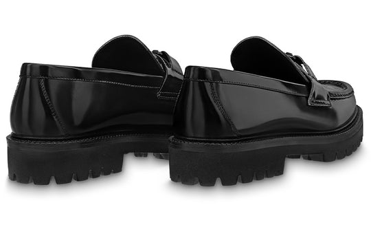 LOUIS VUITTON Major Loafer Shoes 'Black' 1ABFFP