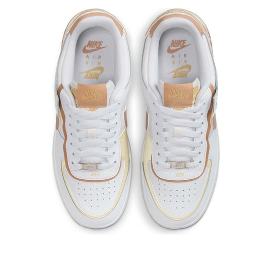 (WMNS) Nike Air Force 1 Low Shadow 'White Team Gold Rattan' DZ1847-111