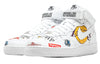 Nike x Supreme NBA x Air Force 1 Mid 07 'White' AQ8017-100