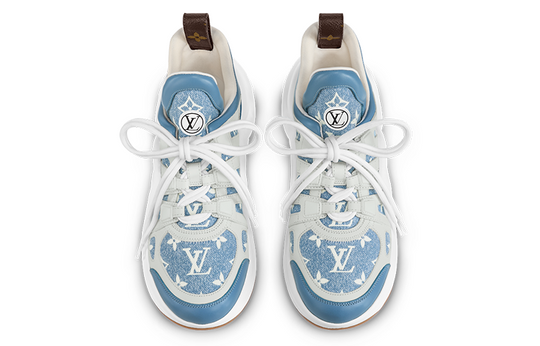 (WMNS) LOUIS VUITTON Archlight 1.0 Sneakers 'Blue Denim Monogram' 1ABP7A