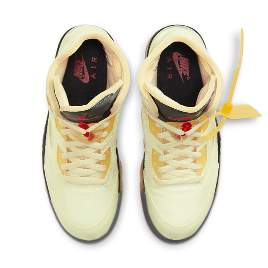 Air Jordan 5 x Off-White SP 'Sail' DH8565-100