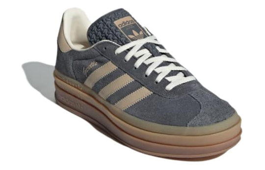 (WMNS) adidas Gazelle Bold 'Grey Magic Beige Gum' IE0428