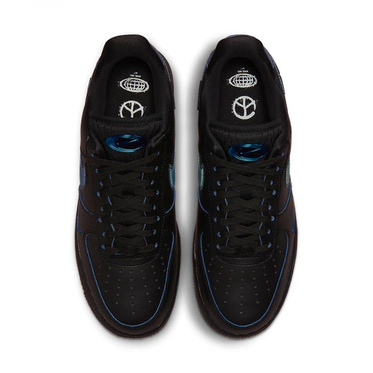 (WMNS) Nike Air Force 1 Low '07 LX 'Worldwide Pack - Black Game Royal' FB1840-001