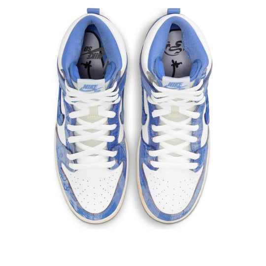 Nike SB Dunk High 'White Dark Sulfur Coconut Milk' CV1677-100