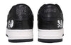 NEIGHBORHOOD x A BATHING APE Bape STA Leather Low 'Black' 1J23-191-901-BLCK
