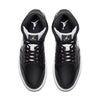 Air Jordan 1 Retro Mid 'Black White' 554724-038