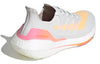 (WMNS) adidas UltraBoost 21 'White Acid Orange' FY0400