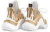 (WMNS) LOUIS VUITTON LV Archlight High-top Sport Shoes Gold 1A87R8
