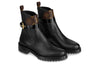 (WMNS) LOUIS VUITTON Discovery Boots 'Black with Monogram Top' 1A868J