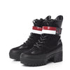 (WMNS) LOUIS VUITTON Laureate Platform Desert Boots 'Black' 1A4FDU