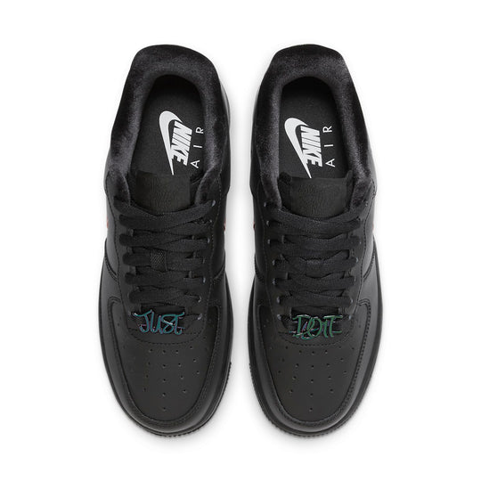 (WMNS) Nike Air Force 1 Low 'Just Do It Black' FB8251-001