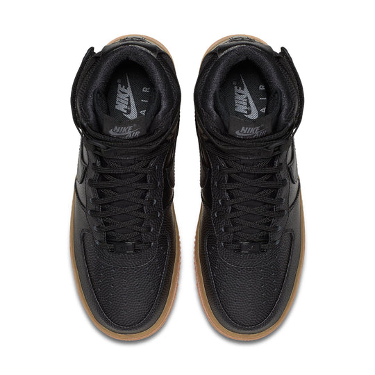 (WMNS) Nike Air Force 1 High 'Black Dark Grey Gum' 860544-002