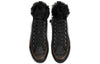 (WMNS) LOUIS VUITTON LV Stellar Fur High-Top Sports Shoes 'Black Monogram' 1A5N08