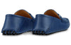 LOUIS VUITTON Hockenheim Moccasin Shoes 'Blue EPI' 1A4TW2