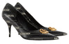 (WMNS) Balenciaga x Gucci The Hacker Project Knife Pumps 'Black' 680760-ULR00-1146