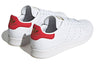 (WMNS) adidas Stan Smith 'Allover Debossed Trefoils - White Scarlet' FZ6370