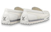 LOUIS VUITTON Racer Moccasins Shoes 'White Mesh Monogram' 1ABMLG