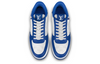 LOUIS VUITTON Rivoli Sneakers 'White Plaid with Blue Side Logo' 1ABFEX