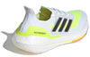 (WMNS) adidas UltraBoost 21 'White Solar Yellow' FY0401