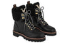 (WMNS) LOUIS VUITTON Territory Shearling Flat Ranger Boots 'Black' 1A95IY