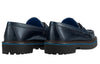 LOUIS VUITTON Major Loafers 'Navy Monogram with Monogram Deco' 1A8YJZ