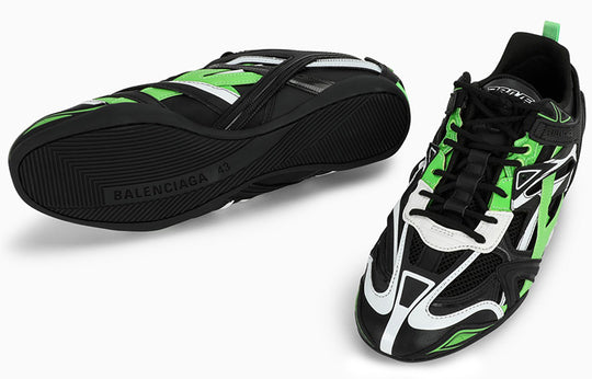 Balenciaga Drive Sneaker 'Black Green' 635498W3AK13810