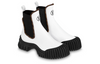 (WMNS) LOUIS VUITTON Ruby Flat Ranger Boots 'White' 1AB0G3