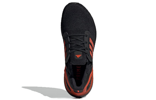 adidas UltraBoost 20 'Black Solar Red' EG0698