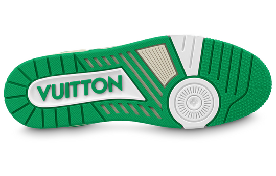 LOUIS VUITTON LV Trainers 'White Green' 1ABNIS
