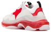 (WMNS) Balenciaga Triple S 'Clear Sole - Red' 544351W09OH6506