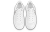 (WMNS) LOUIS VUITTON Time Out Sneakers 'White with Silver Rhinestone Logo' 1AAW10
