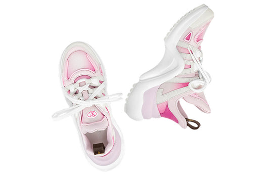 (WMNS) LOUIS VUITTON LV Archlight Sneakers 'White Pink' 1A9RUT
