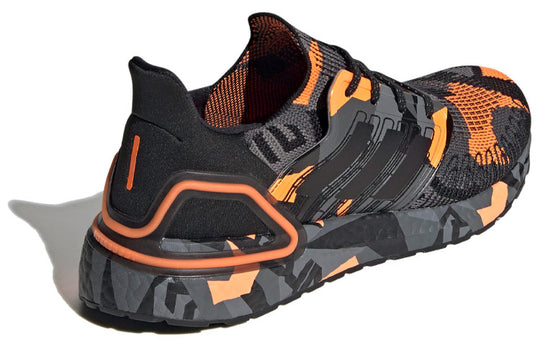 adidas UltraBoost 20 'Geometric Pack - Black Signal Orange' FV8330