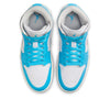 (WMNS) Air Jordan 1 Mid 'Dark Powder Blue' BQ6472-400
