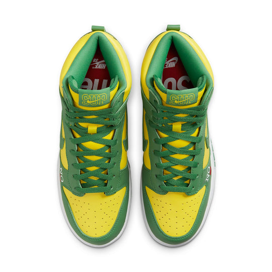 Nike x Supreme SB Dunk High 'By Any Means - Brazil' DN3741-700